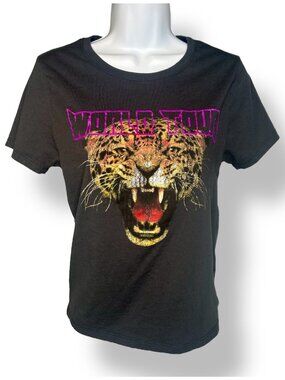 Prince Peter Collection Tiger World Tour T-shirt black top rocker